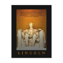 Lincoln Memorial Postcard
