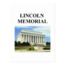 lincoln memorial postcards