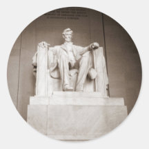 Lincoln Memorial Stickers