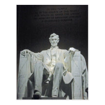 Lincoln Memorial Washington DC 001 Postcard