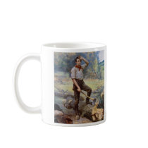 Lincoln the Rail Splitter by Jean L. Gerome Ferris Mug