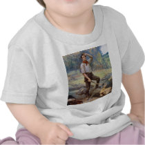 Lincoln the Rail Splitter by Jean L. Gerome Ferris T Shirt
