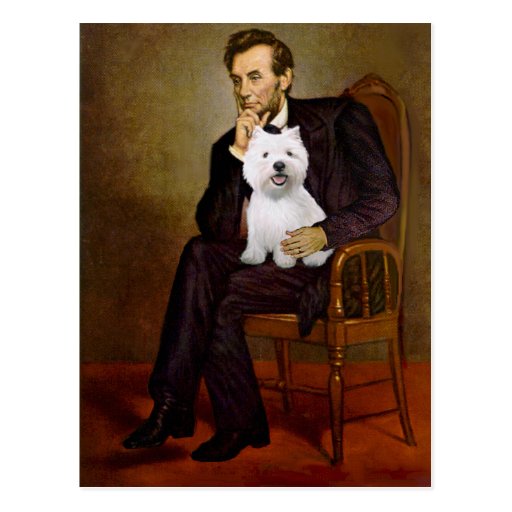 Lincoln - Westie 2 Postcards