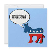 Lincoln would be ashamed of the Republicans Custom Invites