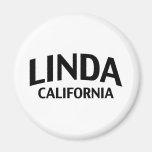 Linda California Fridge Magnet