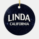 Linda California Ornament