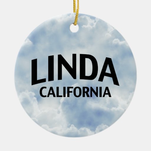 Linda California Ornament
