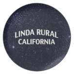 Linda Rural California Plate