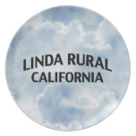 Linda Rural California Plate