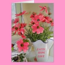Linda's Bouquet, Inspirational cards