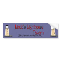 Linda's Lighthouse Tavern Bumper Sticker