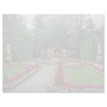 Lindenhof Castle, Bavaria, Germany flowers Letterhead Template