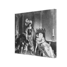 Lindor's letter canvas print