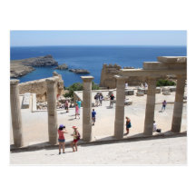 Lindos Acropolis Postcard