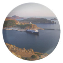 Lindos Ferry. Plate