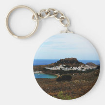 Lindos, Rhodes, Greece Key Chains