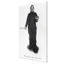 Lindstrom with the Buckwheat Cakes Canvas Print