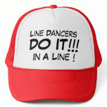 Line Dancers Do It In A Line! Mesh Hats