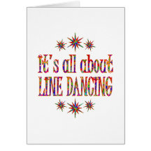 LINE DANCING CARDS