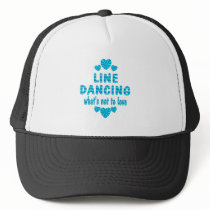 LINE DANCING LOVE MESH HATS