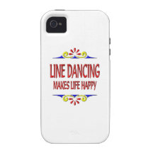 Line Dancing Makes Life Happy Case-Mate iPhone 4 Case