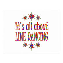 LINE DANCING POSTCARDS
