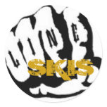 Line_FIST_Logo, SKIS Sticker
