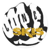 Line_FIST_Logo, SKIS Sticker