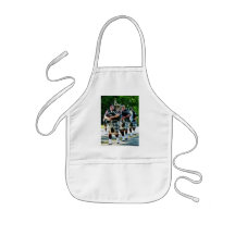Line of Bagpipers Apron