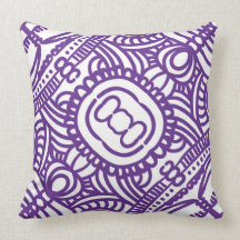 LineArt - Purple - Pillow