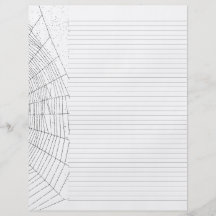Lined Binder Paper 8.5"x11" Fits Avery Custom Flyer
