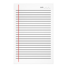 Lined Custom Stationery