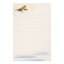 Lined Potter Wasp Stationery