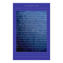 Lined spider web stationery