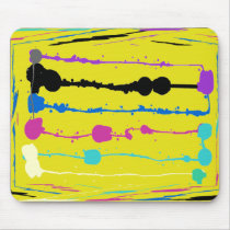 Lines Keeping it Straight Mouse Pad