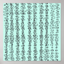 Lines of circles II Print
