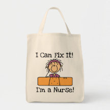 L'infirmière I peut le fixer T-shirts et cadeaux Sacs