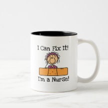 L'infirmière I peut le fixer T-shirts et cadeaux Tasse