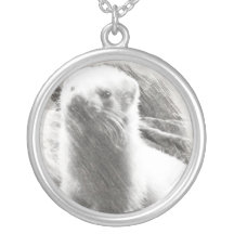 ling sketch custom necklace