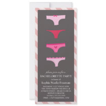 LINGERIE | BACHELORETTE PARTY INVITATION