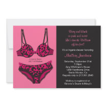Lingerie Bridal Shower Invitation