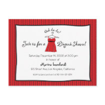 Lingerie Shower Invitation Postcards