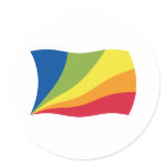 Lingua Franca Nova Flag Sticker