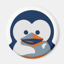 Linux Baby Tux II Fridge Magnets