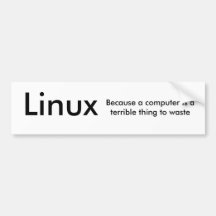 Linux Bumper Sticker