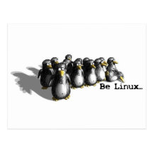 Linux Group Postcard
