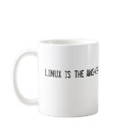 LINUX is the answer mugs