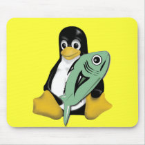 LINUX TUX PENGUIN FISH