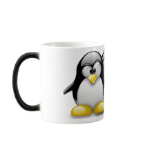 LINUX TUX PENGUIN FRIENDS COFFEE MUGS