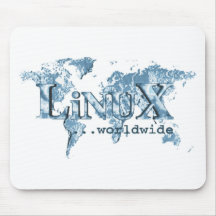 Linux Worldwide Mouse Pad